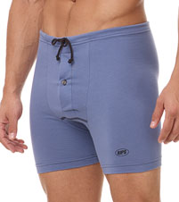 Blue Drawstring Boxer